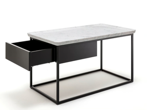 ROLF BENZ 934 - Rectangular coffee table with storage space _ Rolf Benz